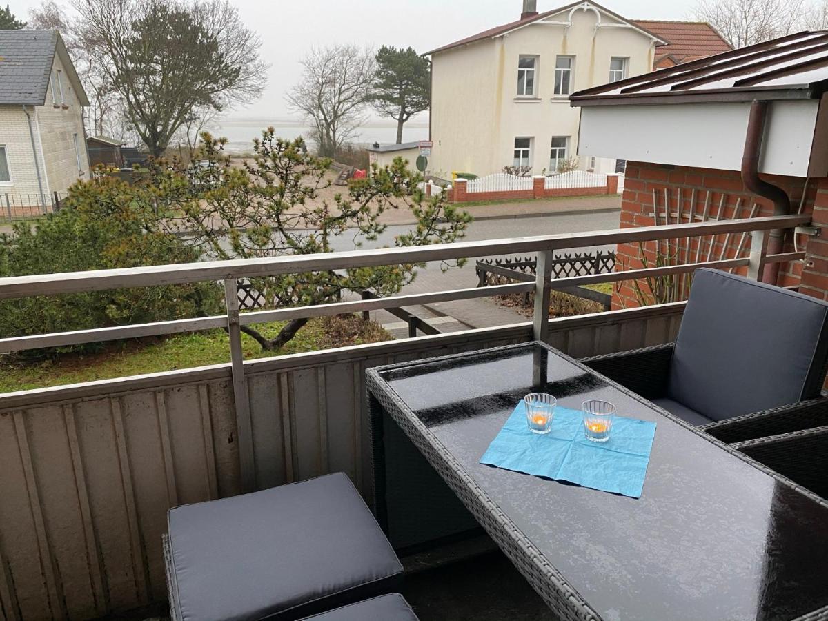 Amrumer Schatztruhe mit Loggia und Meerblick Wittdün Exterior foto